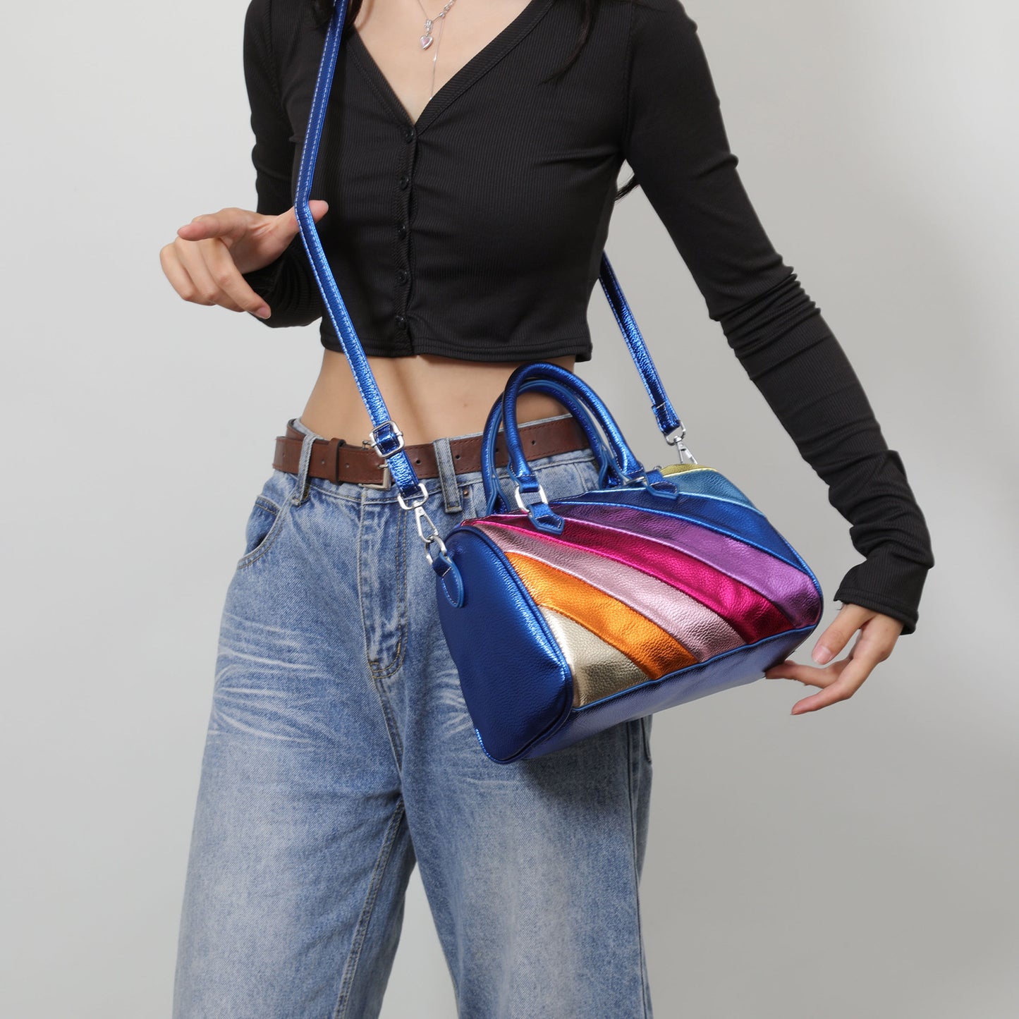 Kathryn – Sac à Main Patchwork Haute Capacité