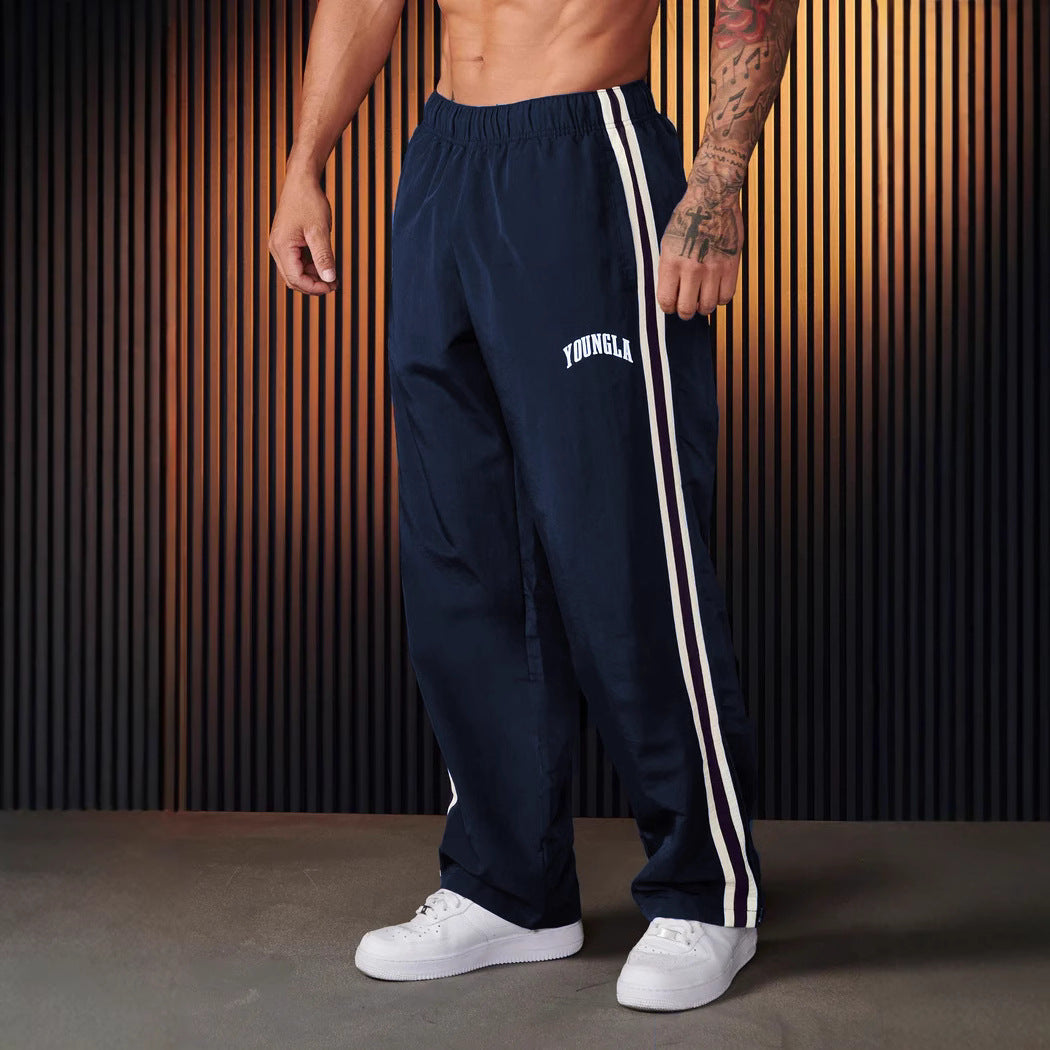 Ryan – Pantalons de Sport pour Hommes avec Imprimé à Pairs de Couture