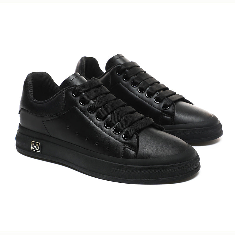 Kenny – Chaussures Décontractées en Cuir Vegan Blanc Doux pour Homme