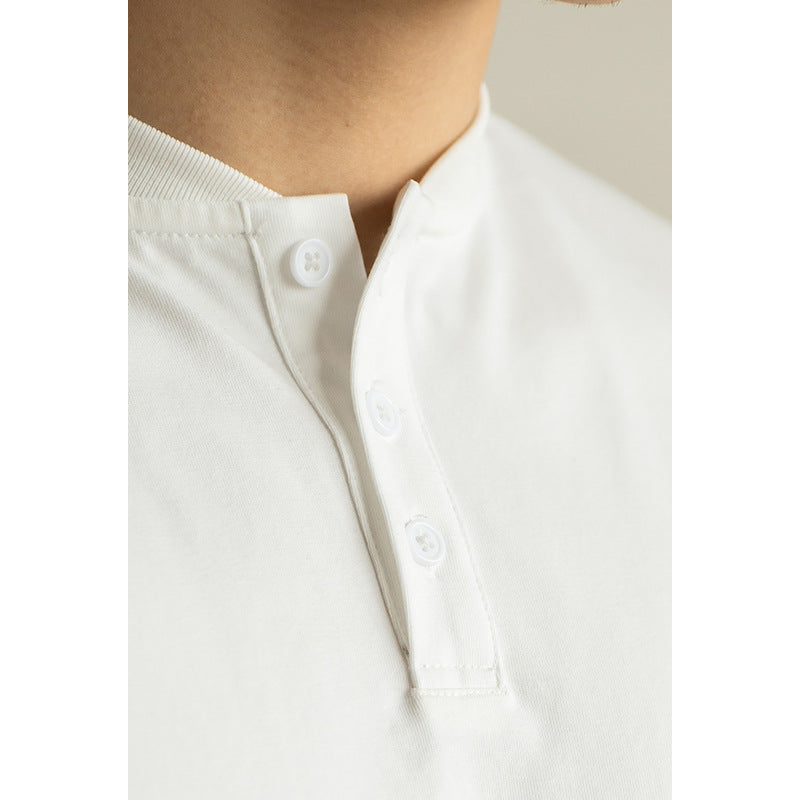 Elliot – Chemise à Col Henry Respirante et Légère