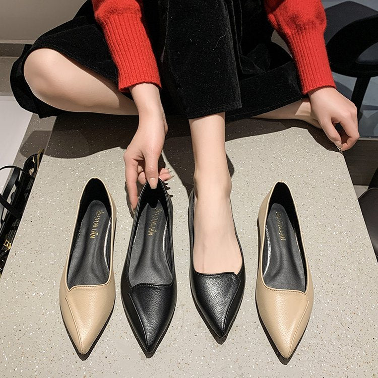 Leanne – Chaussures Plates à Talon Plat pour Femme