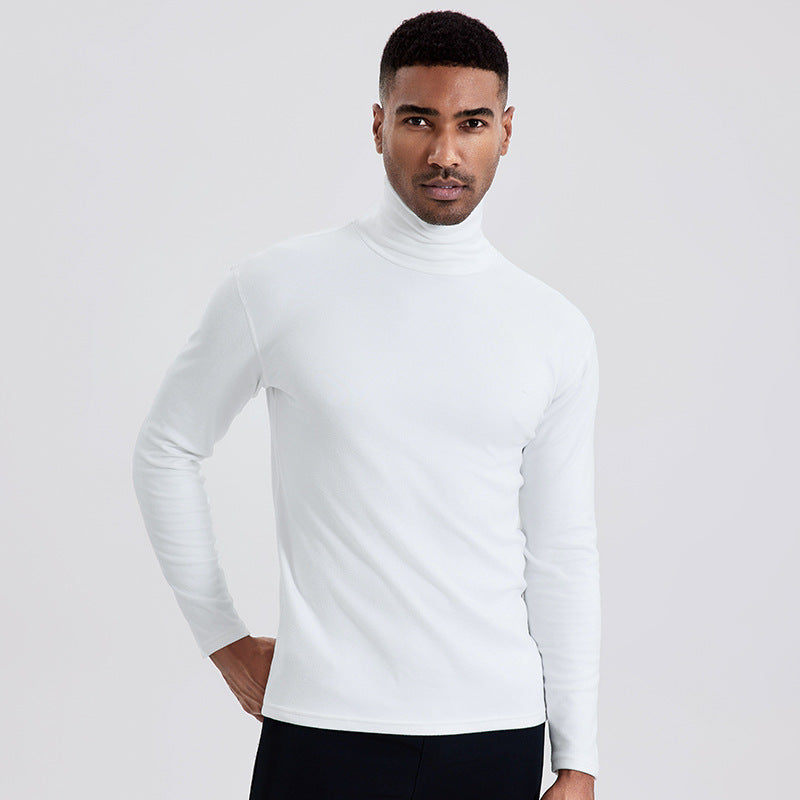Brian – T-shirt à col roulé pour hommes à manches longues