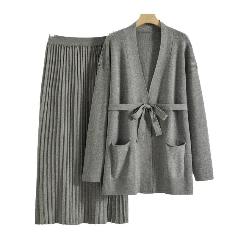 Miranda – Ensemble Mode Jupe Longue Plissée