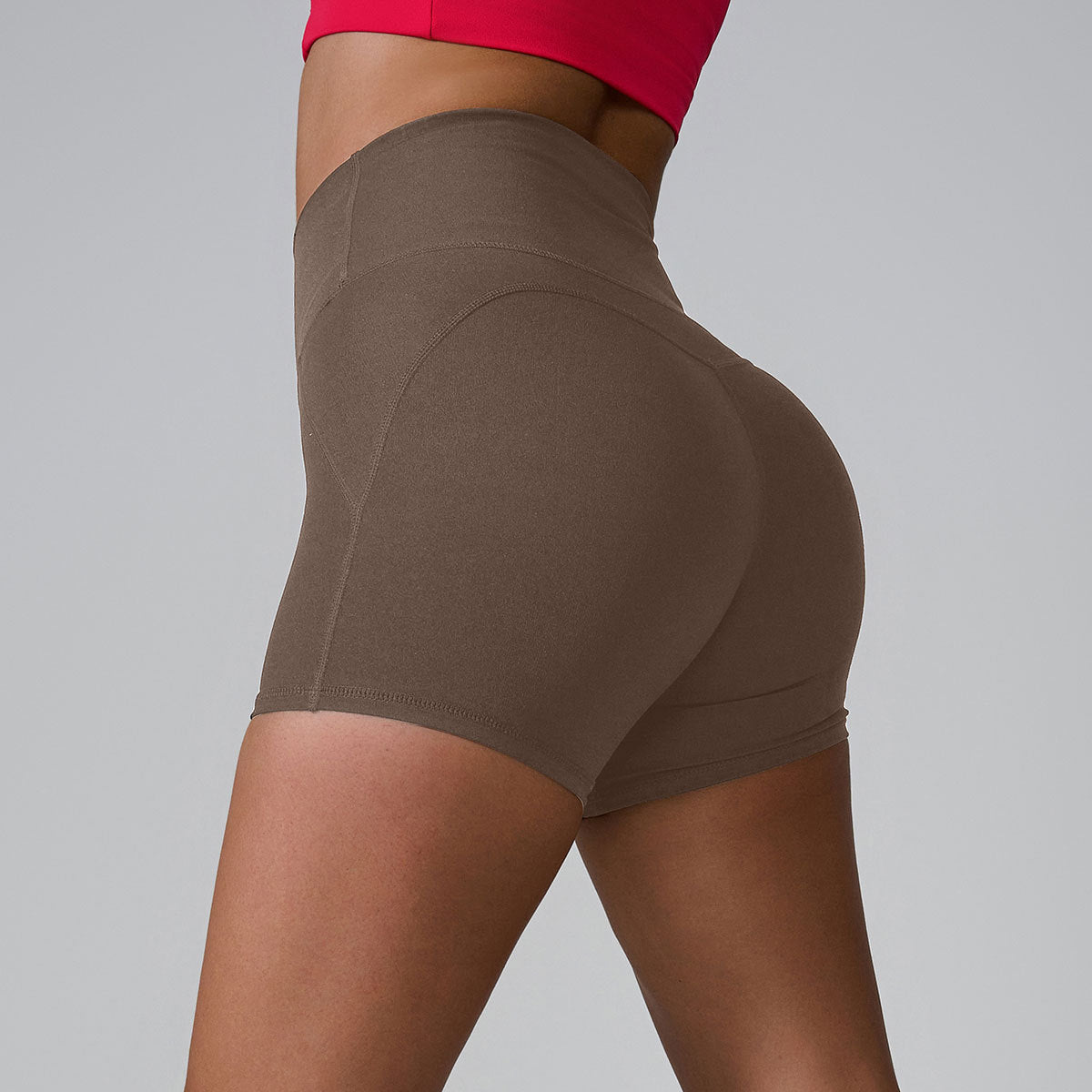 Abigail – Shorts de Yoga à Taille Haute