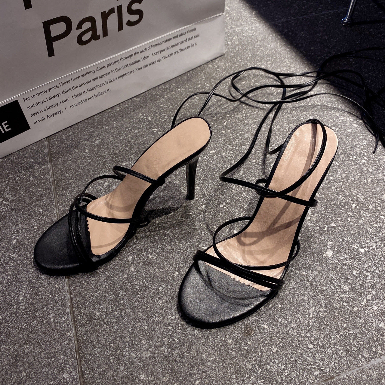 Samantha – Sandales à Talons Aiguilles à Bride