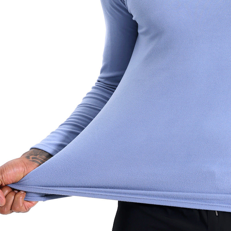Brian – T-shirt à col roulé pour hommes à manches longues