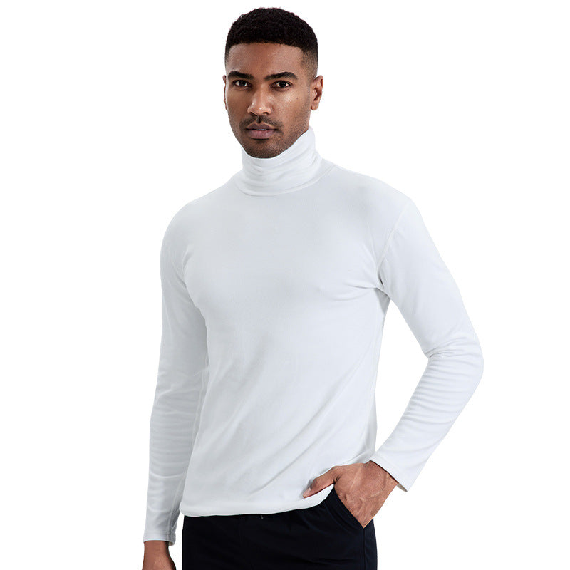 Brian – T-shirt à col roulé pour hommes à manches longues