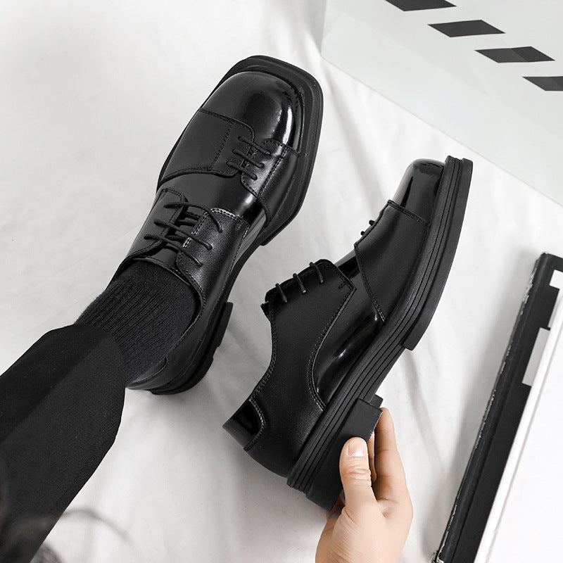 Donald – Chaussures en Similicuir Style British Rétro Coréen pour Hommes