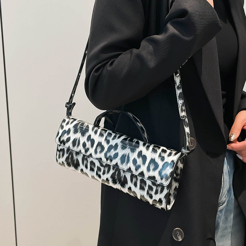 Karen – Sac à Épaule Léopard Imprimé Portable