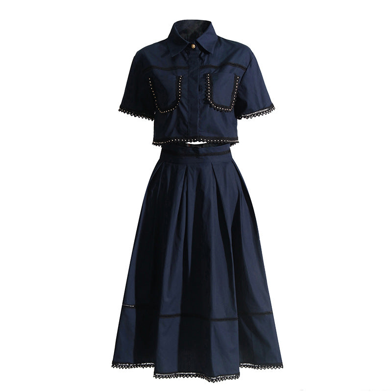 Anne – Ensemble Deux Pièces Court pour Femme