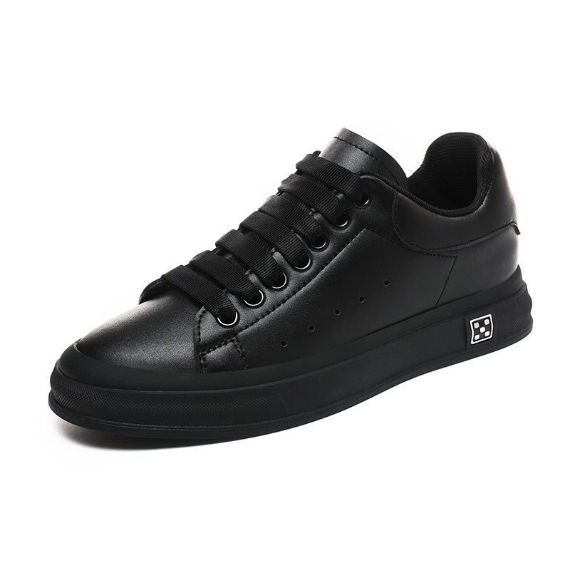 Kenny – Chaussures Décontractées en Cuir Vegan Blanc Doux pour Homme