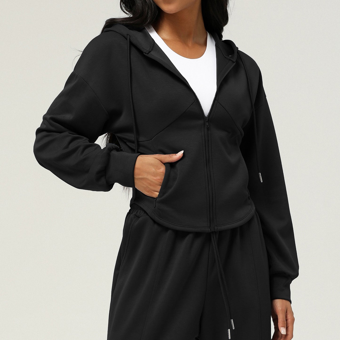 Helen – Veste de Yoga Ample avec Poches pour Femmes