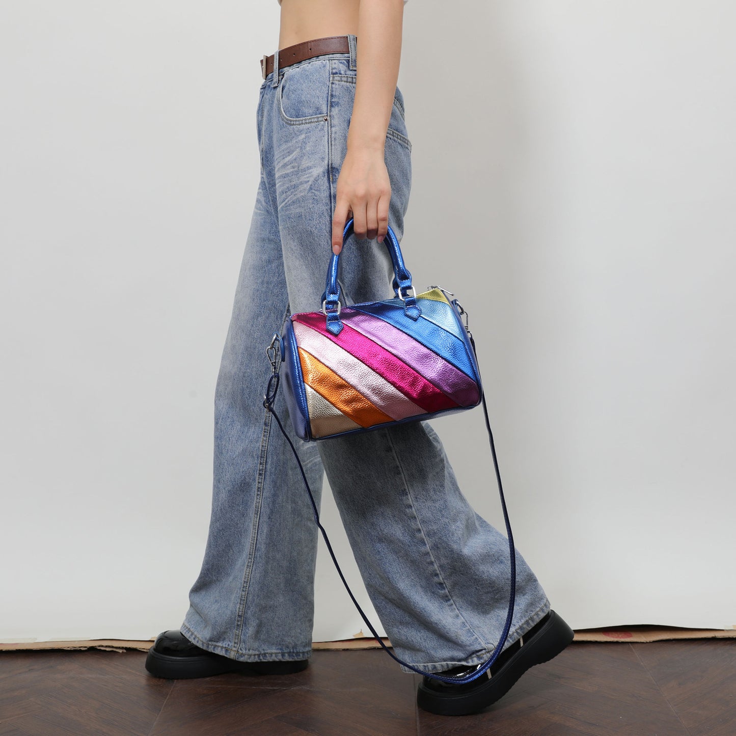 Kathryn – Sac à Main Patchwork Haute Capacité