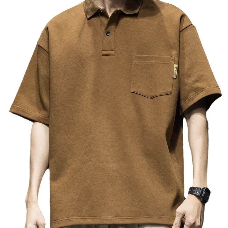 Graham – T-shirt Ample Rétro pour Hommes Grande Taille