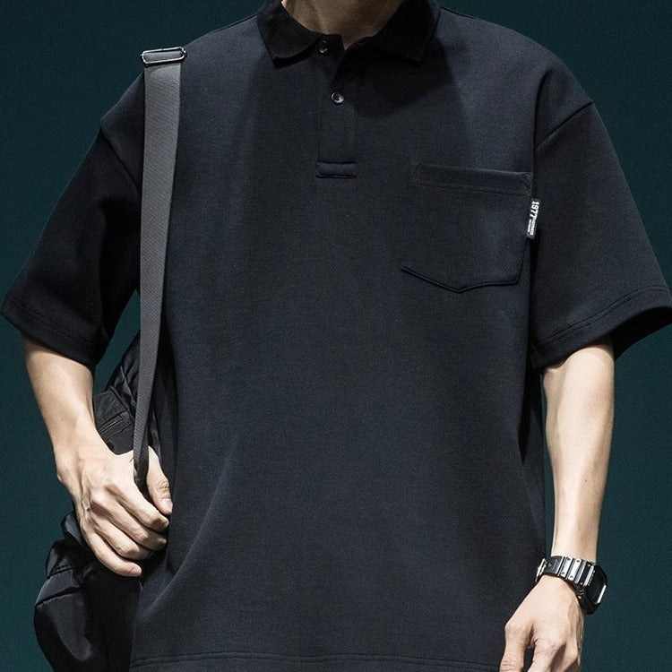 Graham – T-shirt Ample Rétro pour Hommes Grande Taille