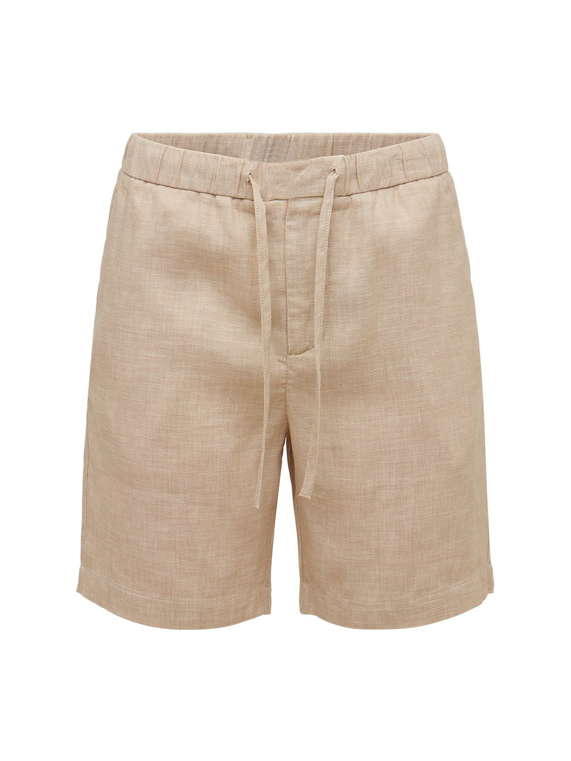 Ben – Shorts en Soie de Glace Japonaise Couleur Unie