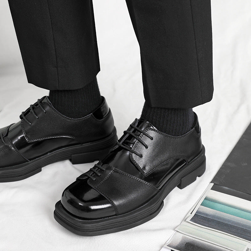 Donald – Chaussures en Similicuir Style British Rétro Coréen pour Hommes