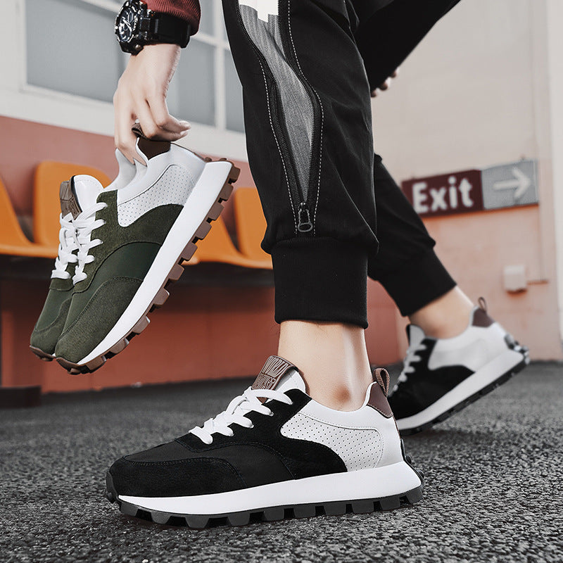Leonard – Chaussures de Sport Décontractées en Cuir Vegan pour Hommes