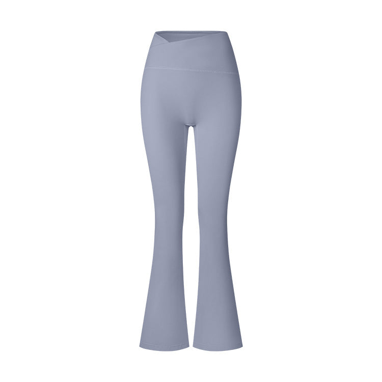Phoebe – Pantalon de Yoga à Taille Haute et Texture Brossée