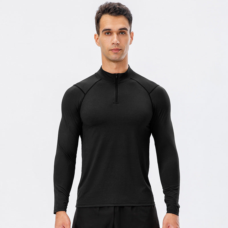 William – Sweat à Capuche Slim Fit à Demi-Zip
