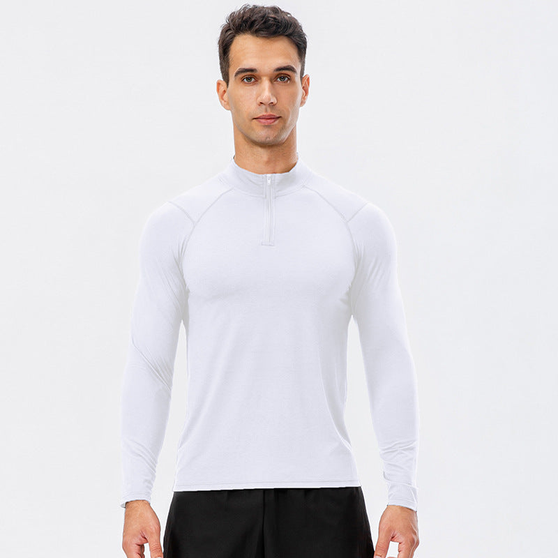 William – Sweat à Capuche Slim Fit à Demi-Zip