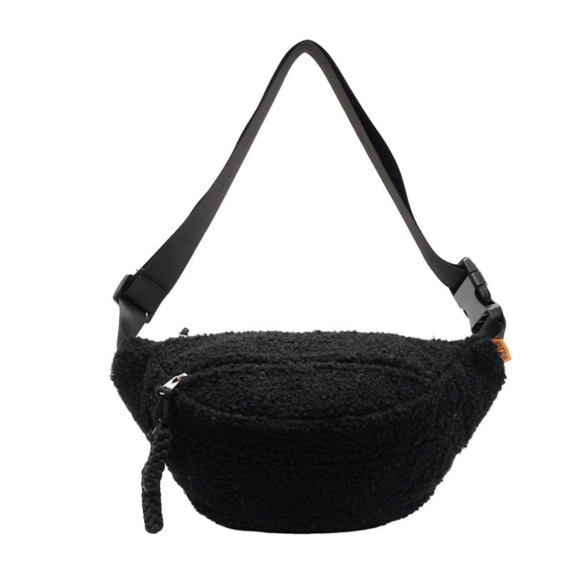 Harriet – Sac Bandoulière en Peluche Grande Capacité