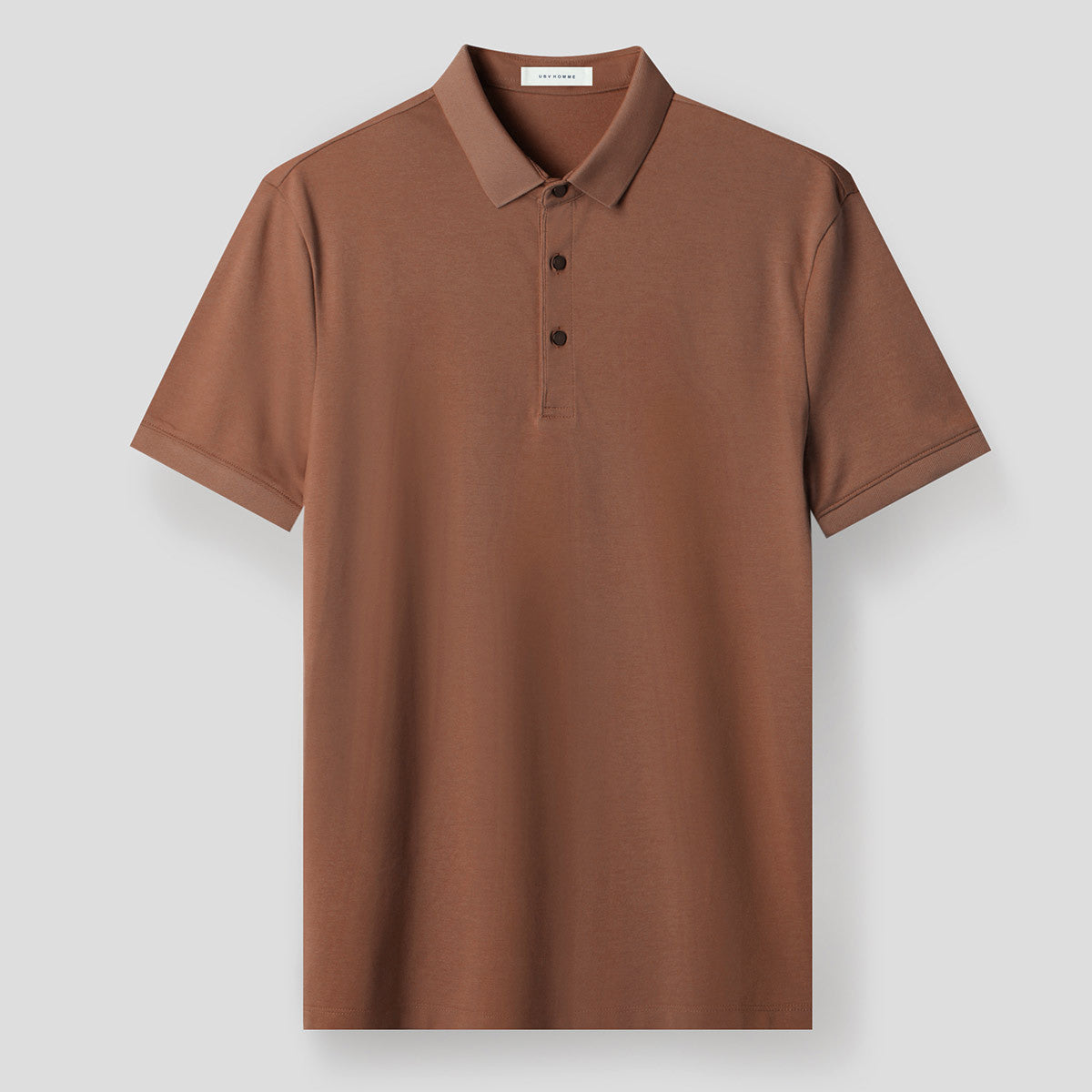 Ryan – Polo en Coton Longue Fibre à Manches Courtes