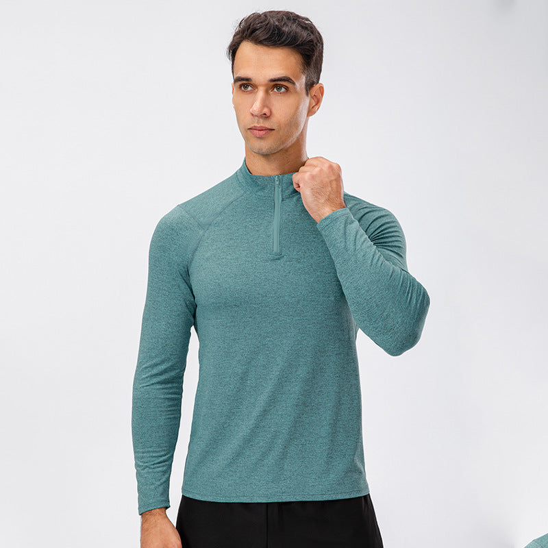 William – Sweat à Capuche Slim Fit à Demi-Zip