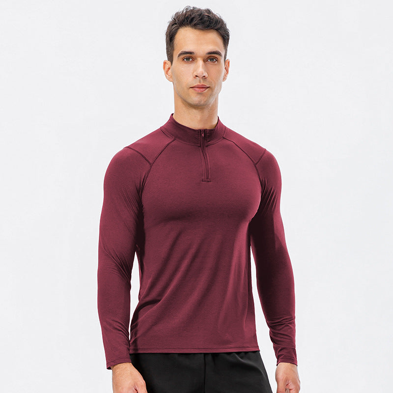 William – Sweat à Capuche Slim Fit à Demi-Zip