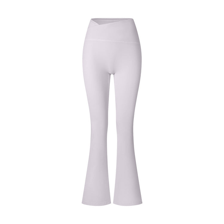 Phoebe – Pantalon de Yoga à Taille Haute et Texture Brossée