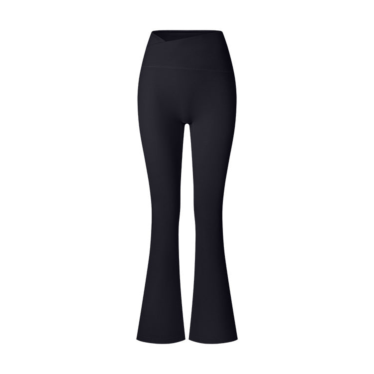 Phoebe – Pantalon de Yoga à Taille Haute et Texture Brossée