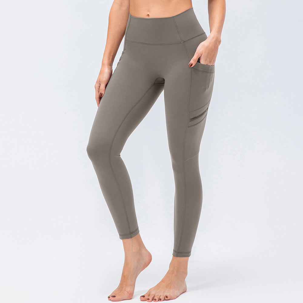Deborah – Pantalon de Sport Taille Haute Sculptant avec Poches Latérales