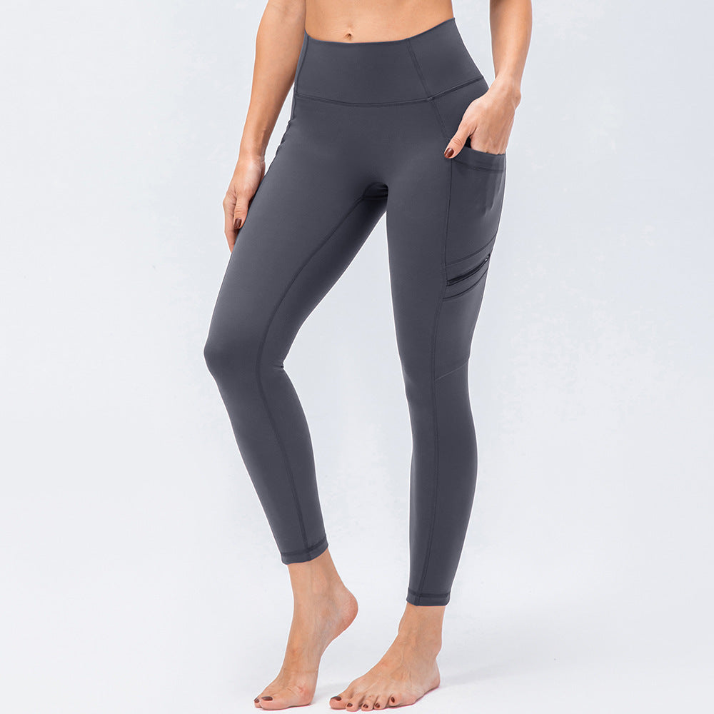 Deborah – Pantalon de Sport Taille Haute Sculptant avec Poches Latérales