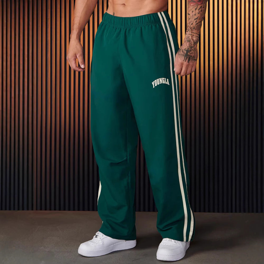 Ryan – Pantalons de Sport pour Hommes avec Imprimé à Pairs de Couture