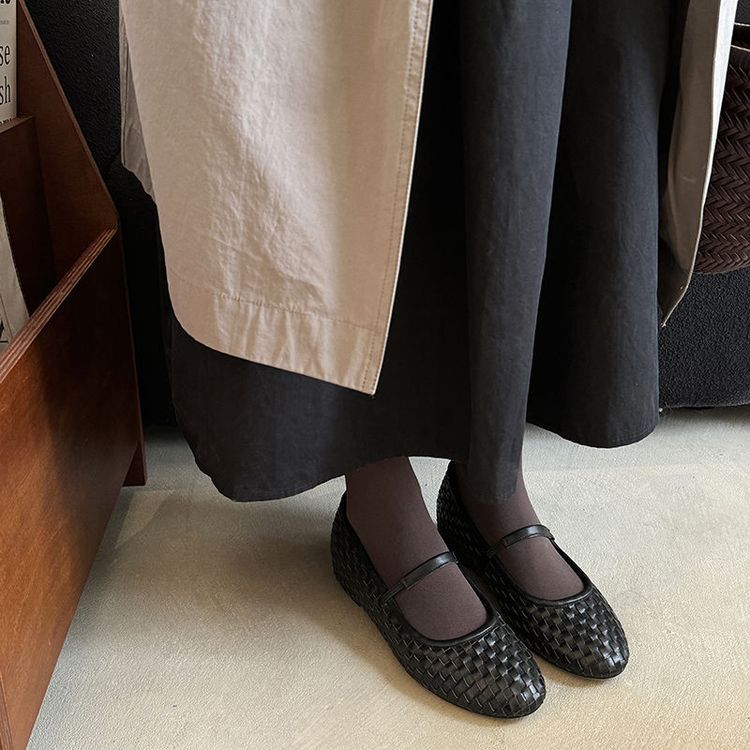 Janet – Chaussures Plates à Bout Rond