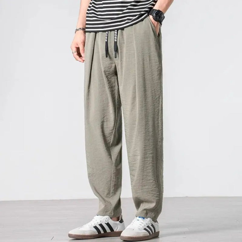 Charlie – Pantalon décontracté ample grande taille pour hommes