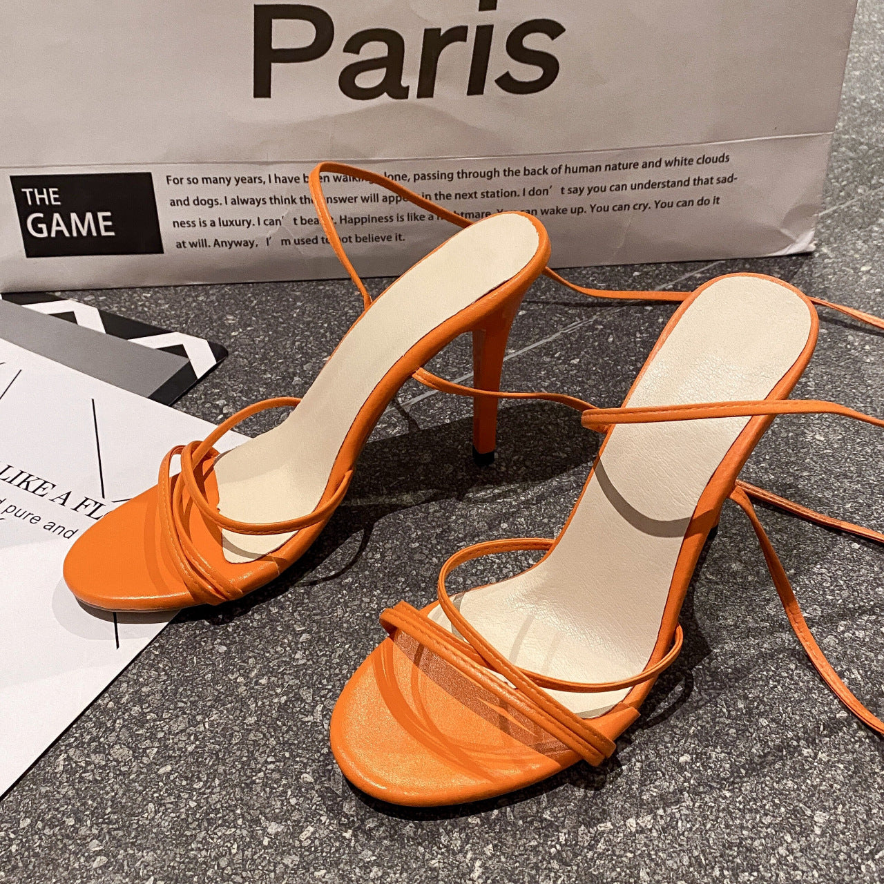 Samantha – Sandales à Talons Aiguilles à Bride