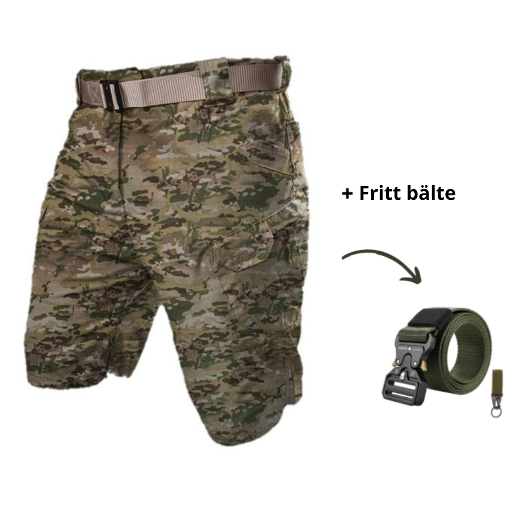 Peter – Shorts avec Poches Multiples et Ceinture Offerte