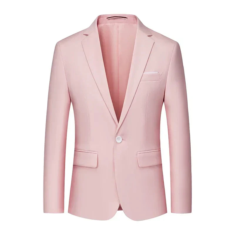 Reginald – Blazer Slim-Fit en Couleurs Élégantes