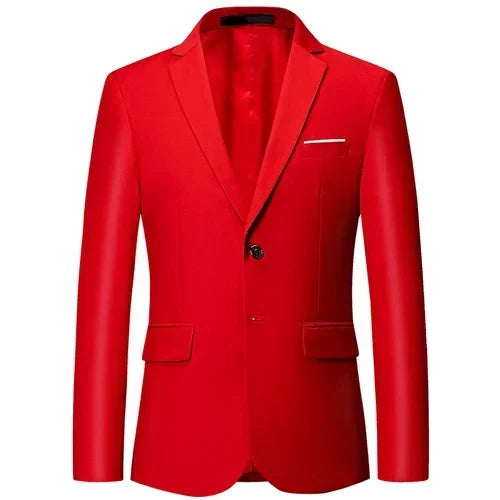 Reginald – Blazer Slim-Fit en Couleurs Élégantes