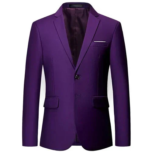 Reginald – Blazer Slim-Fit en Couleurs Élégantes