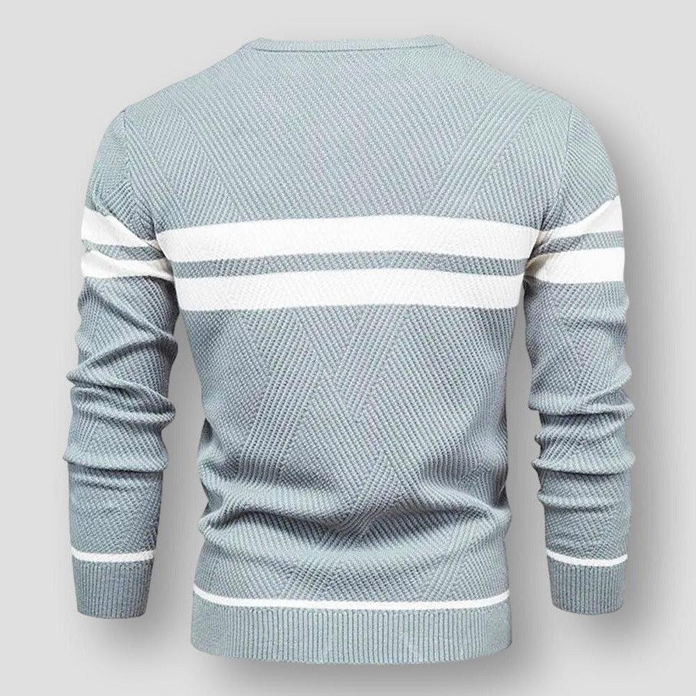 Wendy – Pull Rayé Tricoté