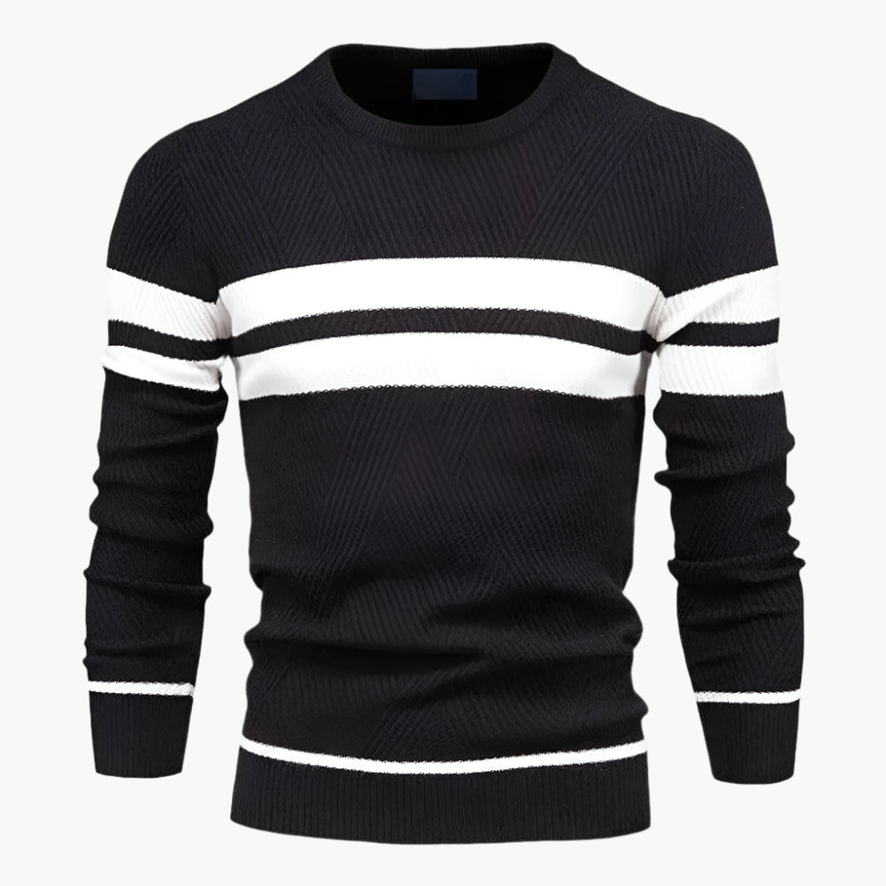 Wendy – Pull Rayé Tricoté
