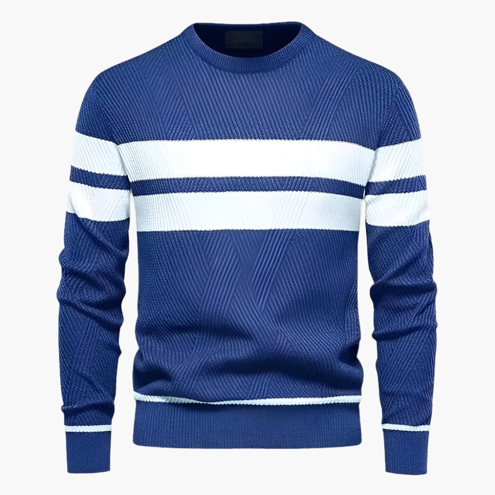 Wendy – Pull Rayé Tricoté