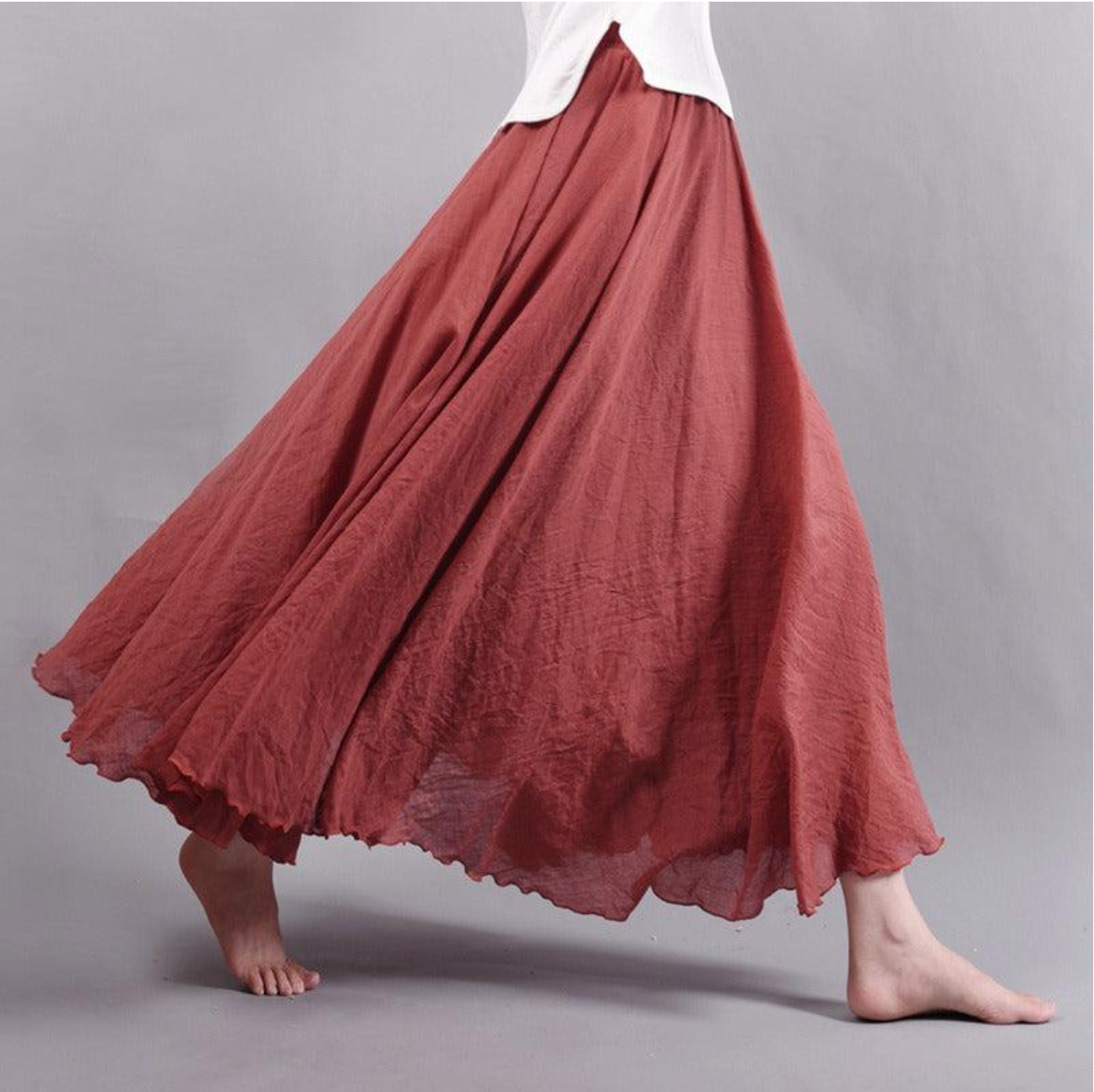 Jessica – Jupes Longues en Chiffon