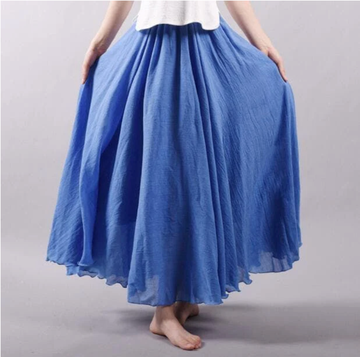 Jessica – Jupes Longues en Chiffon