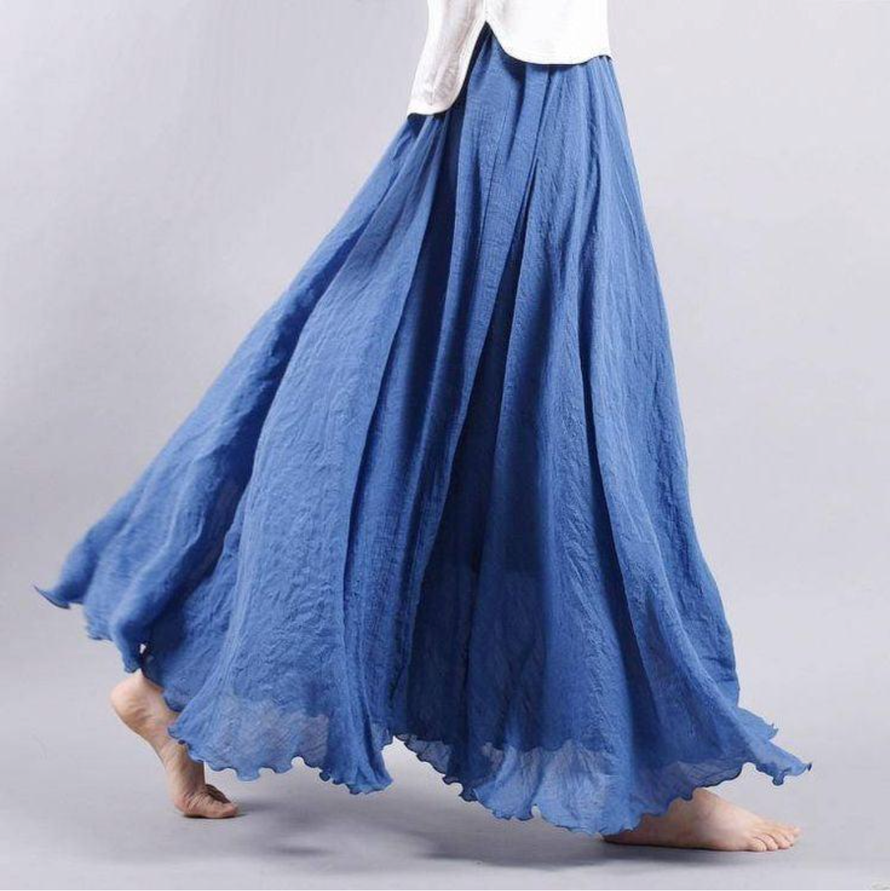 Jessica – Jupes Longues en Chiffon