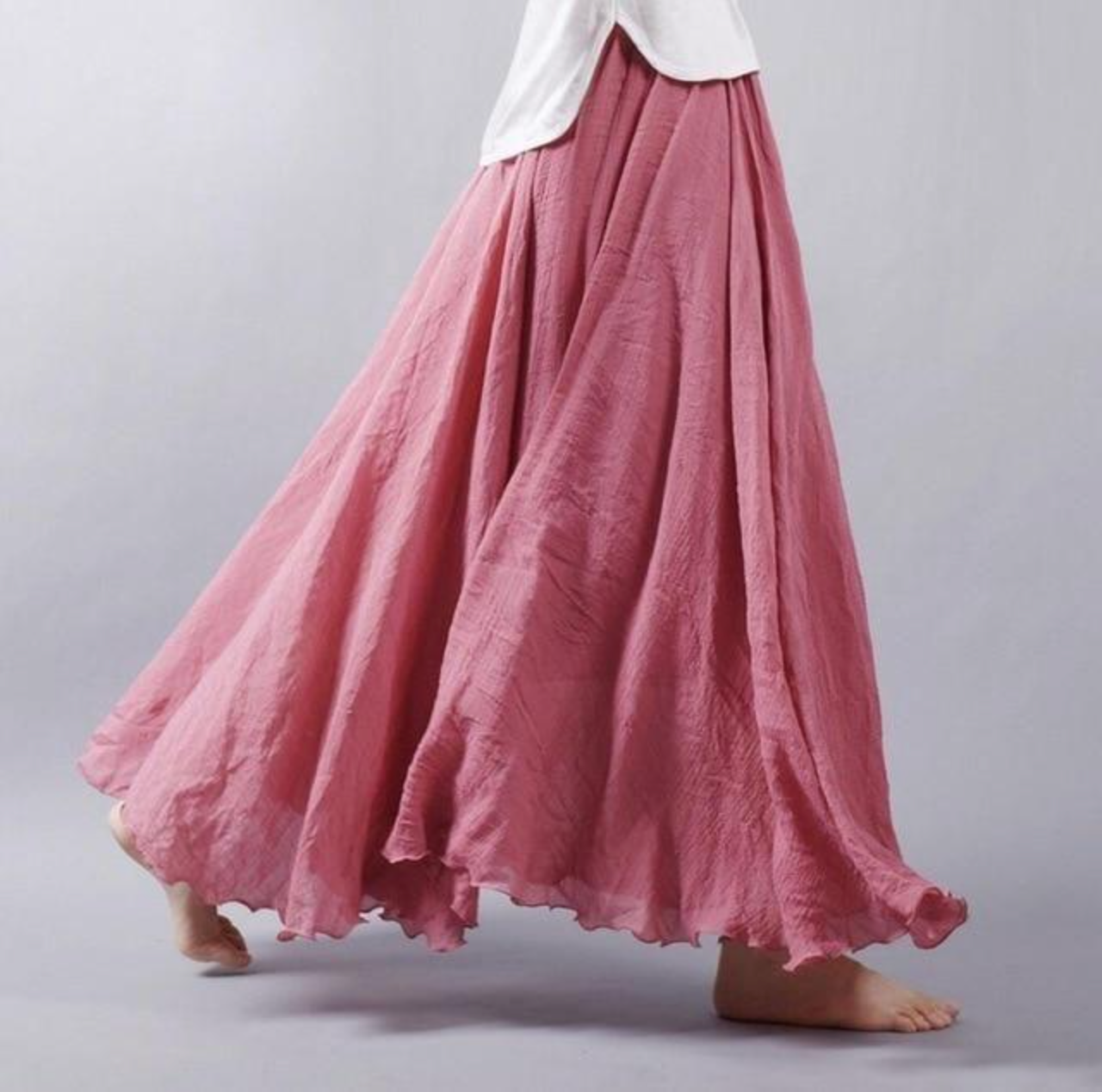 Jessica – Jupes Longues en Chiffon