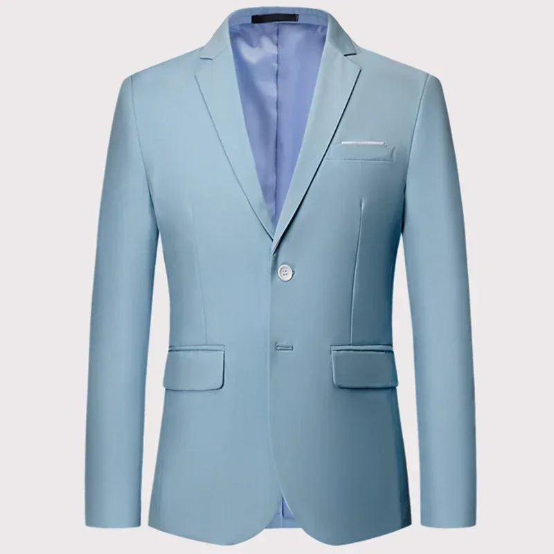 Reginald – Blazer Slim-Fit en Couleurs Élégantes