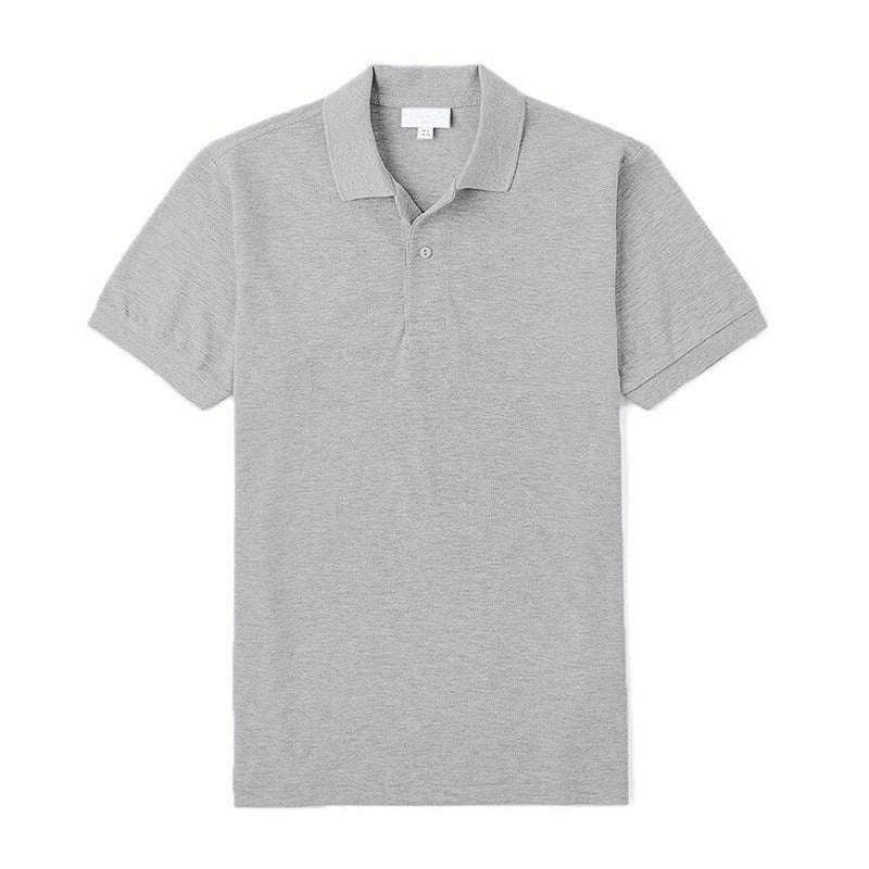 Donald – Chemise à Manches Courtes en Coton Perlé Taille Plus